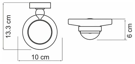 Мыльница WasserKraft K-85029/K-69029/K-77029